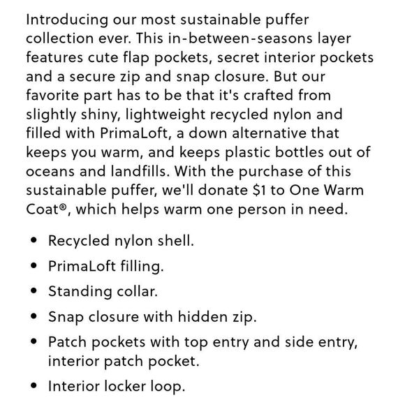 J CREW Navy Puffer Vest - Picture 8 of 9